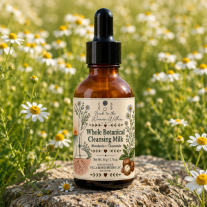 Whole macadamia and chamomile cleansing milk